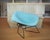 Metal Bertoia Diamond Chair 422 in Black by Harry Bertoia for Knoll International, 1990s For Sale - Image 7 of 14