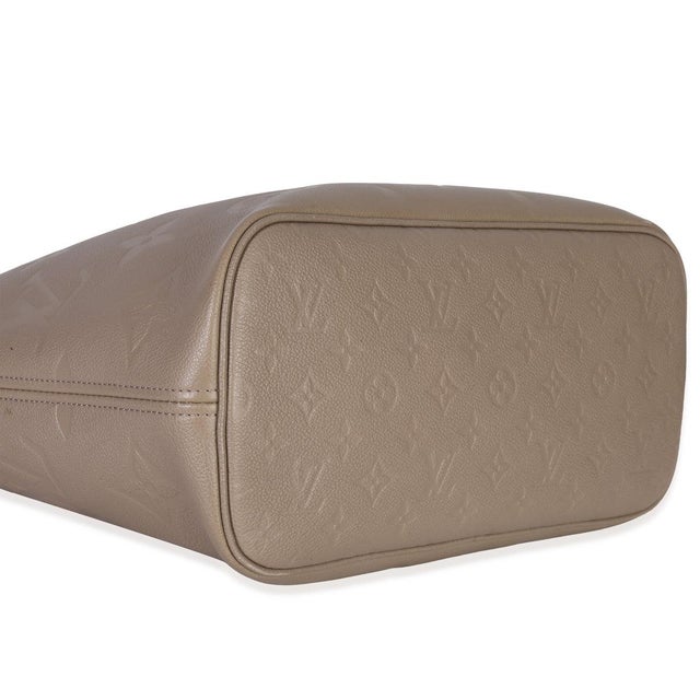 Turtledove Giant Monogram Empreinte Neverfull MM For Sale In New York - Image 6 of 8