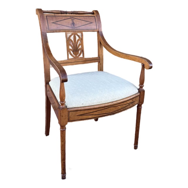 19th Century French Arm Chair - Ready for Your Fabric For Sale