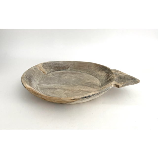 Hand-Carved Wood Parat Bowl For Sale - Image 4 of 7