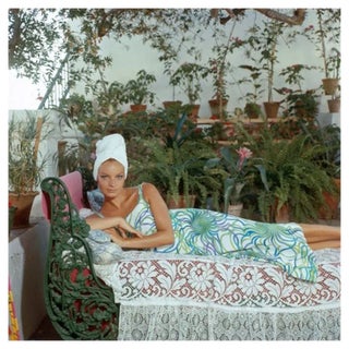 Slim Aarons, Quiet Afternoon Dress, Estate Stamped Photographic Print, 1980 / 2020s For Sale