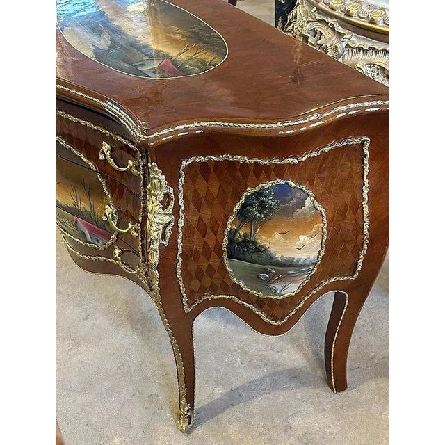 2020s French Louis XV Style Commode Furniture For Sale - Image 5 of 5