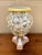 White Neoclassical Painted Faience Putti Vase on Paw Feet For Sale - Image 8 of 13