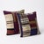 Mid-Century Modern Bohemian Turkish Kilim Pillow Cover 19'' X 19'' - Set of Two For Sale - Image 3 of 4
