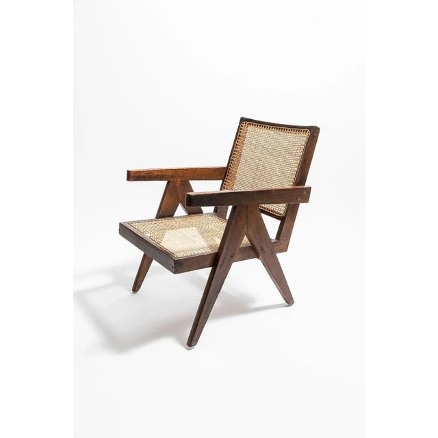 An original production 'easy chair' in Sissoo by Pierre Jeanneret. Pierre Jeanneret (22 March 1896 - 4 December 1967) was...