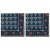 Not Yet Made - Made To Order Delta Indigo/Brick Red Napkins - a Pair For Sale - Image 5 of 5