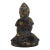 Antique Thai Gilt Bronze Phra Kring Seated Buddha Amulet Miniature Figurine For Sale