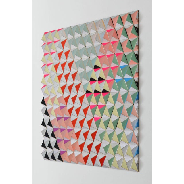 Wood Sebastian Welzel, Fis-3 Topographie, Cardboard, Limited Edition 19 of 20 For Sale - Image 7 of 7