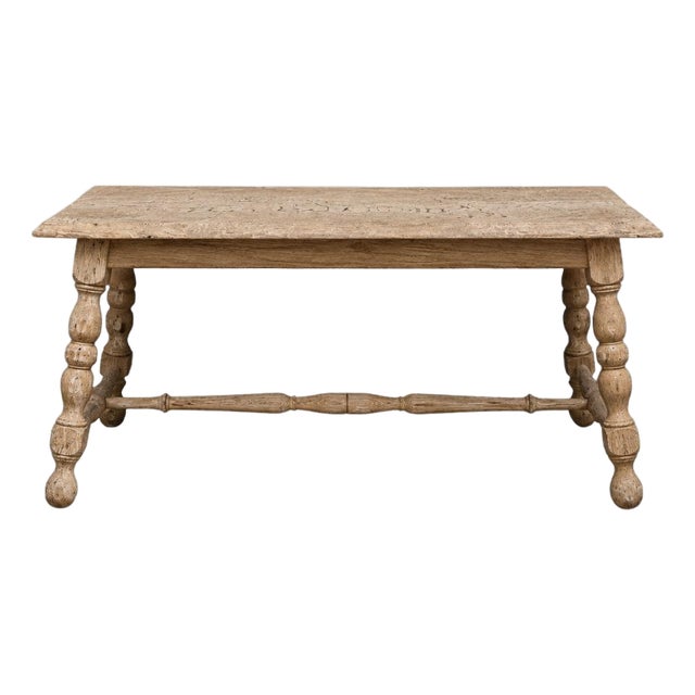 19th Century French Oak Provincial Coffee Table For Sale
