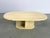 Vintage Oval Travertine Coffee Table, 1980s For Sale - Image 9 of 10