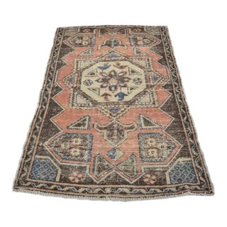 Oushak Floor Wool Area Rug For Sale