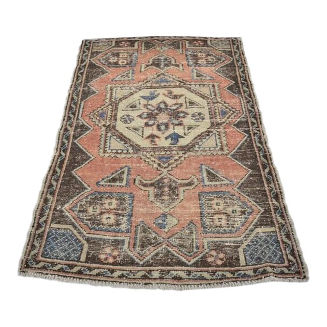 Oushak Floor Wool Area Rug For Sale