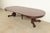 Brown R. J. Horner Antique Victorian Carved Mahogany Split Pedestal Extension Dining Table With Lion Paw Feet, Newly Refinished For Sale - Image 8 of 12