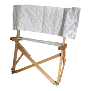 1970s Praia Folding Canvas Chair Attributed to Pier Giacomo Castiglioni for Gavina Italy