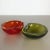 Article: Murano glass bowl set of 2 Producer: Cenedese Vetri (marked underneath the bowl) Origin: Murano, Italy Decade:...