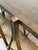 Mid-Century Modern Cb2 Scissor Console Table For Sale - Image 3 of 12