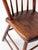 Antique Plank Seat Spindle Back Side Chair For Sale - Image 12 of 14