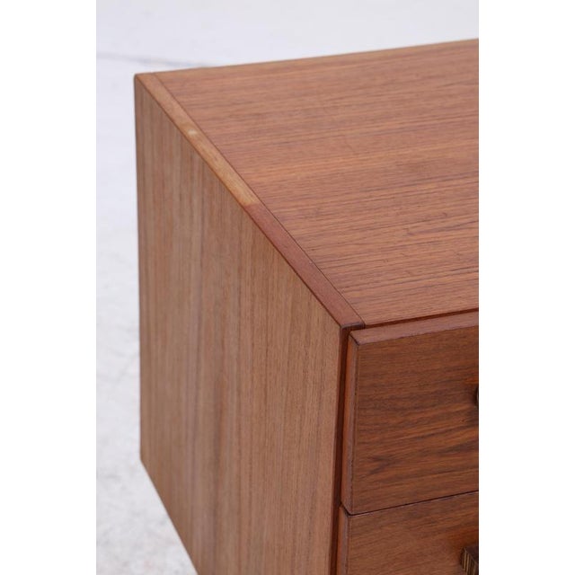 Mid-Century Teak Chest of Drawers, 1960s For Sale - Image 9 of 14