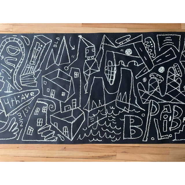 Paper Drawing - Urban Hieroglyphics by Katie Merz For Sale - Image 7 of 14