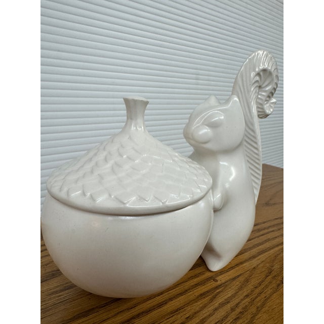 2010s Jonathan Adler Squirrel + Acorn Candy Dish, Set For Sale - Image 5 of 12