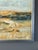 Paint 1994 Modernist 'Golden Drift' Vintage Original Mini Abstract Expressive Landscape Oil Painting, Framed For Sale - Image 7 of 11