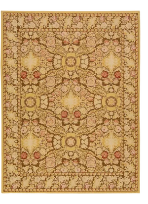 Vintage Portuguese Arraiolos Needlepoint Allover Pattern Beige Wool Rug