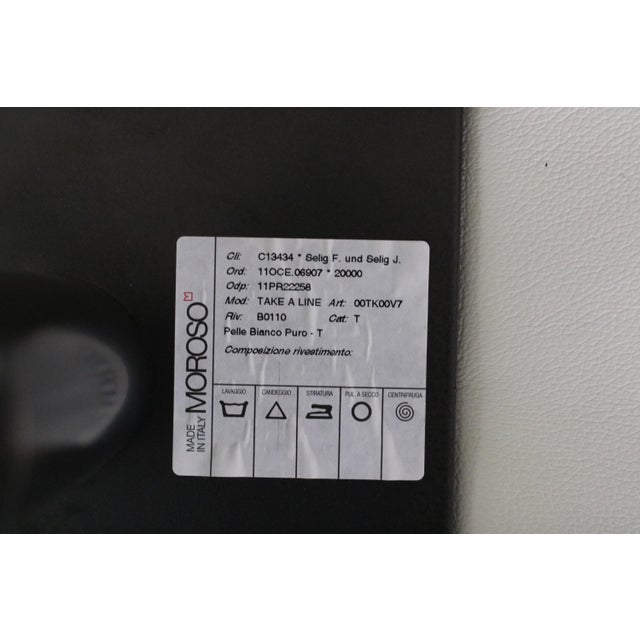 Set of Lounge Chair and Ottoman by Alfredo Haberli for Moroso, 2000s For Sale - Image 11 of 13