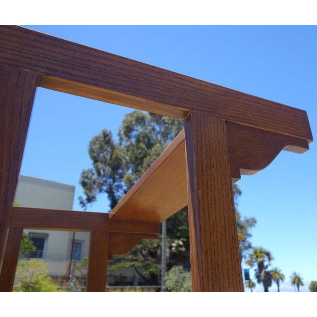 Oak Library Ladder For Sale In San Francisco - Image 6 of 7