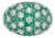 Emerald and Diamond Halo Ring in 18k Gold, 2.40ct & 1.78ct, Size 6 For Sale