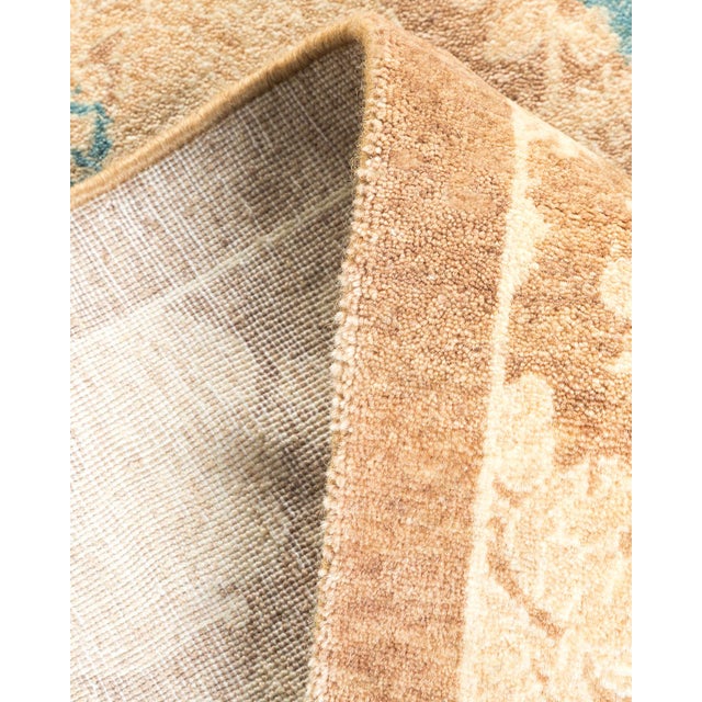 Mogul Collection Hand-Knotted Area Rug - Brown 3' 2" x 5' 2" For Sale In New York - Image 6 of 9