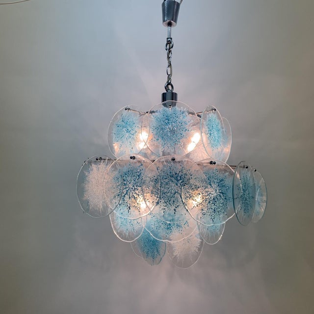 Disc Chandelier by Vistosi, 1970s For Sale - Image 18 of 18