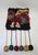 Textile Handmade Rya-Style Wool Tapestry with Pom-Poms, 1970s For Sale - Image 7 of 9