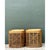 Vintage Woven Rattan Side Tables - Pair For Sale - Image 4 of 12