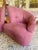 1980s Vintage UltraSuede Round Flared Oversized Corkscrew Barrel Swivel Chairs in the Manner of Vladimir Kagen Nautilus - a Pair For Sale In Los Angeles - Image 6 of 10