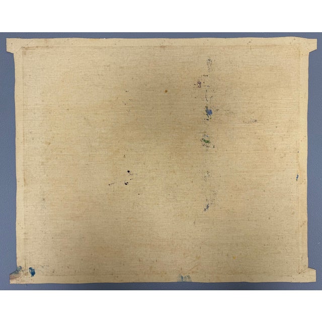 Still Life With Fruit, Post-Impressionist, Acrylic Painting on Canvas Cloth, Artist Uknown For Sale - Image 4 of 13