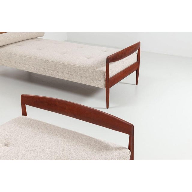 Scandinavian Daybed in Teak and Cane, Denmark, 1960 For Sale - Image 13 of 16