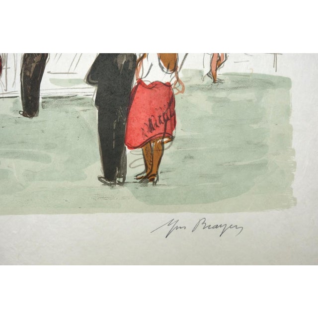 Yves Brayer, La Corniche, Lithograph For Sale - Image 7 of 8