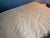 Ivory Satin fitted cover with embroidered floral motif. In excellent condition. Notes This comes with an appraisal...