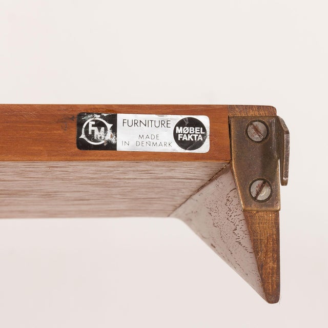 Teak Shelving Unit with Desk by Kai Kristiansen for FM Møbler, Denmark, 1960s For Sale - Image 13 of 14