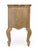 Chocolate French Marble Top Commode – Hand Carved Walnut & Gold Patina Chest For Sale - Image 8 of 9