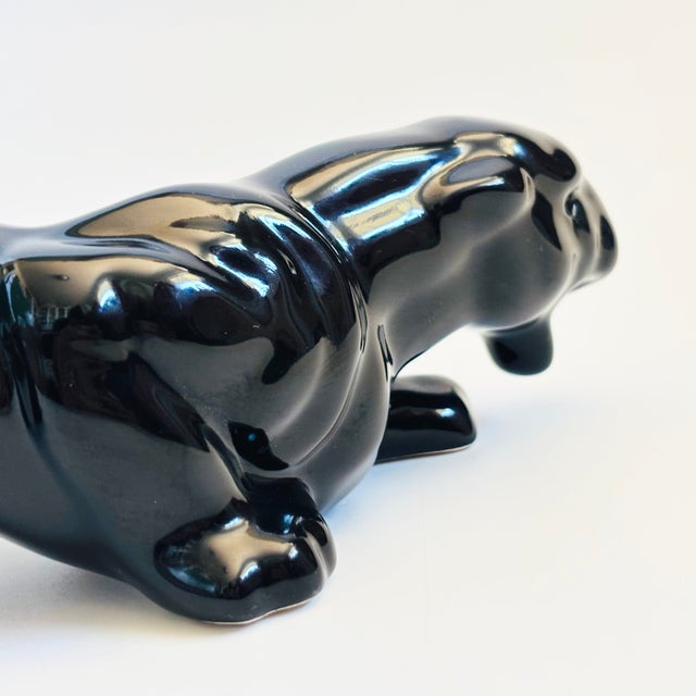 MCM Ceramic Black Panther For Sale In San Francisco - Image 6 of 9