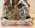 Vibrant Chinese polychrome glazed porcelain statue depicting Lu Xing (禄星), the Chinese stellar deity of prosperity,...