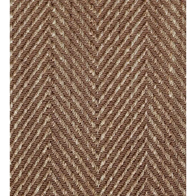 The House of Scalamandré Cambridge Fabric, Chestnut For Sale