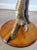 Wood Vintage Ostrich Taxidermy Pedestal Table For Sale - Image 7 of 11
