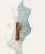 1980s Large Blue Murano Glass Leaf Sconces - A Pair For Sale - Image 10 of 10