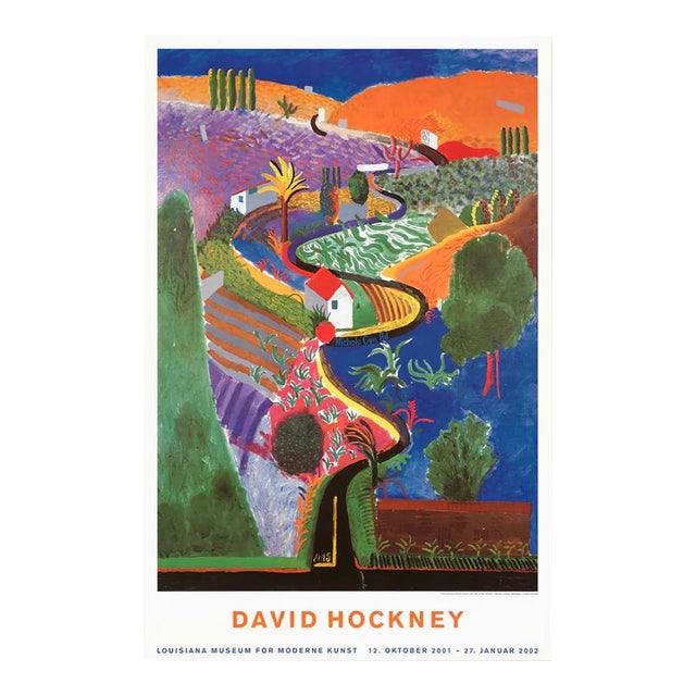 David Hockney Nichols Canyon Poster For Sale