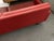 Hobart Wells Midcentury Style Sofa Red Leather by Room & Board (Stated Price or Obo) For Sale - Image 4 of 6