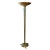 Brass 1930s Green and Gold Leaf Floor Lamp, France For Sale - Image 8 of 8
