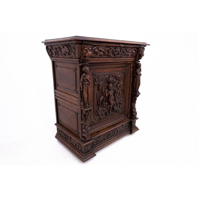 Carved Chest of Drawers, France, 1840 For Sale - Image 6 of 11