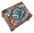 Japanese Cloisonne Enamel Dragon Trinket Box Attributed to Inaba, Meiji For Sale